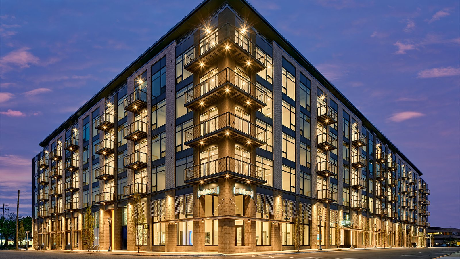 Luxury Apartment Building